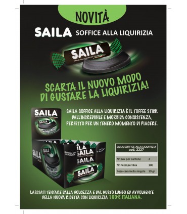 SAILA SOFFICE ALLA LIQUIRIZIA 19gr CONF. 100 PZ.