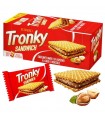 TRONKY SANDWICH CROCCANTE E CREMOSO WAFER RIPIENO ALLA NOCCIOLA 10 PZ DA 220GR