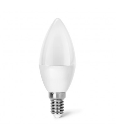 Lampadina a LED A CANDELA Luce CALDA Bellight Passo PICCOLO E14 Potenza 5 Watt