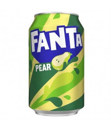 FANTA FRIZZANTE AL GUSTO PERA LATTINA DA 330ml CARTONE DA 12 PZ.