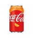 COCA COLA AL GUSTO ARANCIA U.S.A LATTINA DA 355ml CARTONE DA 12 PZ.