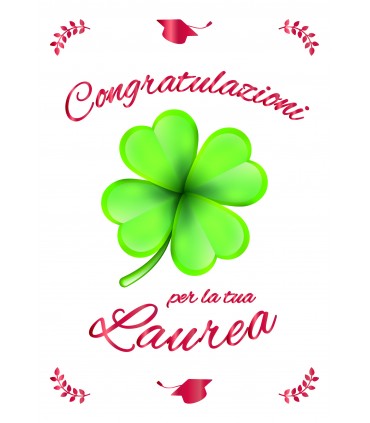 Biglietto italian joy LAUREA ASSORTITI IN 4 SOGGETTI conf. da 12 pz.