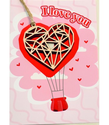 Biglietto italian joy LOVE ASSORTITI conf. da 12 pz.