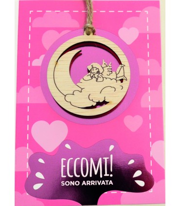 Biglietto italian joy NASCITA ASSORTITI conf. da 12 pz.