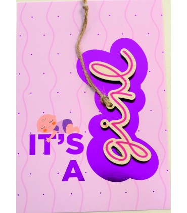 Biglietto italian joy NASCITA ASSORTITI conf. da 12 pz.