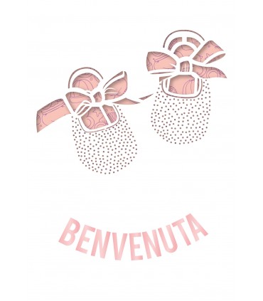 Biglietto italian joy NASCITA ASSORTITI IN 4 MODELLI conf. da 12 pz.