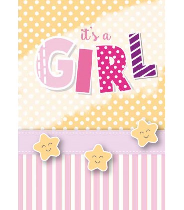 Biglietto italian joy NASCITA ASSORTITI IN 4 MODELLI conf. da 12 pz.