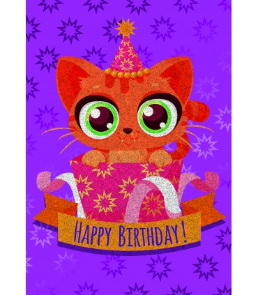 Biglietto italian joy BUON COMPLEANNO ASSORTITI IN 4 MODELLI conf. da 12 pz.