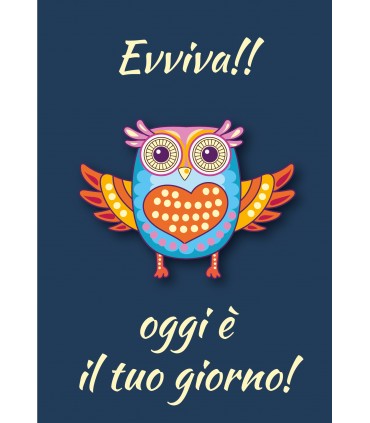 Biglietto italian joy TANTI AUGURI ASSORTITI IN 4 MODELLI conf. da 12 pz.