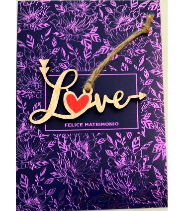 Biglietto italian joy MATRIMONIO ASSORTITI IN 4 MODELLI conf. da 12 pz.