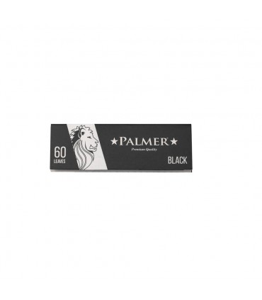 Cartina palmer CORTA black extra fine CONF. 50 LIBRETTI da 60 cartine