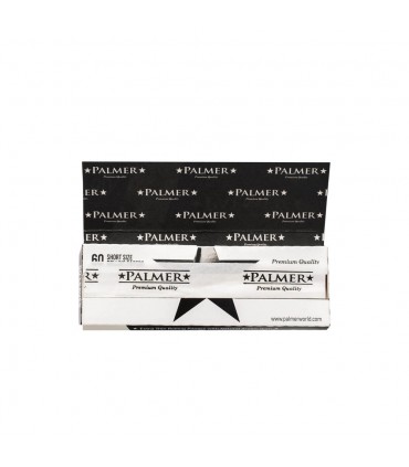 Cartina palmer CORTA black extra fine CONF. 50 LIBRETTI da 60 cartine