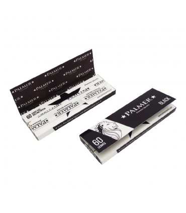 Cartina palmer CORTA black extra fine CONF. 50 LIBRETTI da 60 cartine