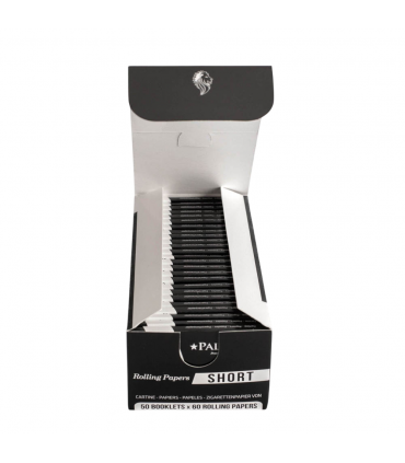 Cartina palmer CORTA black extra fine CONF. 50 LIBRETTI da 60 cartine