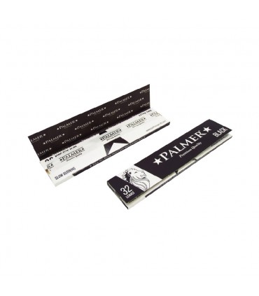 Cartina PALMER ks slim black CONF. DA 50 LIBRETTI da 32 cartine