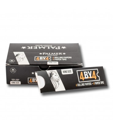 Cartina PALMER KING SIZE BLACK + FILTRI IN CARTA CONF. DA 50 LIBRETTI CON 4 CARTINE E 4 FILTRI