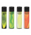 Accendino Clipper Large NEBULA MIX 5 conf. 48 pz. assortiti con 4 grafiche