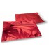 Buste Regalo Lucide metallizzate in ppl mis.cm16x25 colore Rosso Conf. 50 pz