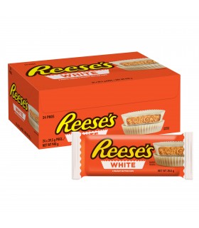 BISCOTTI REESE'S PEANUT CON CIOCCOLATO BIANCO E BURRO D'ARACHIDI 39g CONF. 24 PZ.