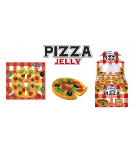 Vidal caramelle in blister Pizza jelly Gommose gusto fragola espositore da 66pz X 726gr