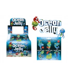 Vidal caramelle in blister Ocean jelly  gusto frutta  espositore da 66 pzX 726GR