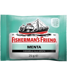 FISHERMAN'S VERDE MENTA FORTE BUSTINA  DA 25GR CONF. DA 24 PZ.
