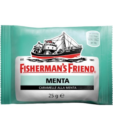 FISHERMAN'S VERDE MENTA FORTE BUSTINA  DA 25GR CONF. DA 24 PZ.