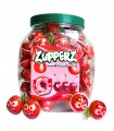 CARAMELLE GOMMOSE ZUPPERZ CHERRY RIPIENE DI GEL ALLA CILIEGIA CONFEZIONATE SINGOLARMENTE EXPO. 50 PZ. DA 18 GR.