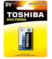 TOSHIBA 9 VOLT ALKALINE conf. da 12 blister