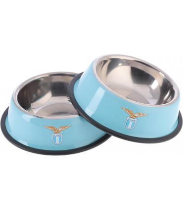 CIOTOLA s.s. Lazio IN ACCIAIO CON ANELLO GOMMATO per cani e gatti  DA 18CM