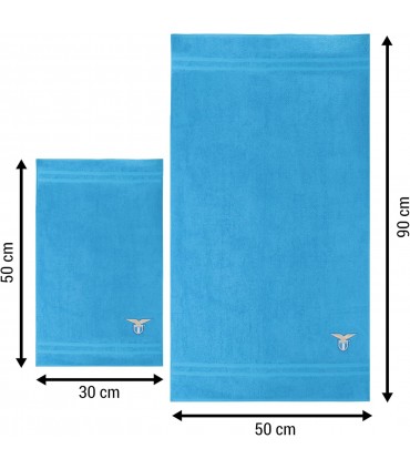 Set 2 Asciugamani in cotone s.s. lazio