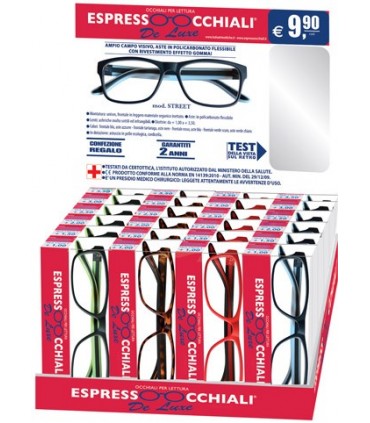 Occhiali Linea Street Expo da 24 pz. ass.