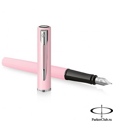Penna PARKER STILO WATERMAN ALLURE PASTELL PINK PENNINO F con finitura in acciaio CONFEZIONATA IN ELEGANTE SCATOLA REGALO