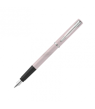 Penna PARKER STILO WATERMAN ALLURE PASTELL PINK PENNINO F con finitura in acciaio CONFEZIONATA IN ELEGANTE SCATOLA REGALO