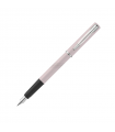 Penna PARKER STILO WATERMAN ALLURE PASTELL PINK PENNINO F con finitura in acciaio CONFEZIONATA IN ELEGANTE SCATOLA REGALO