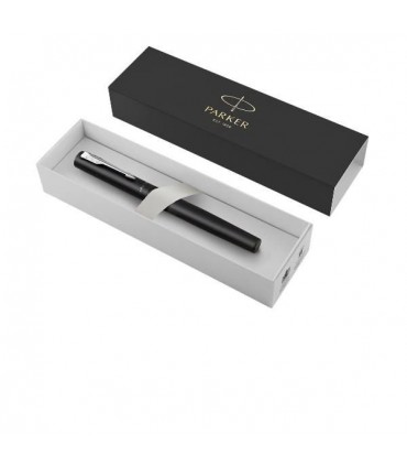 Penna PARKER STILO VECTOR XL NERA finitura metallica CON PENNINO CONFEZIONATA IN ELEGANTE SCATOLA REGALO