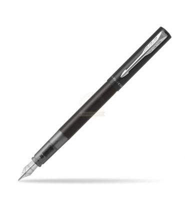 Penna PARKER STILO VECTOR XL NERA finitura metallica CON PENNINO CONFEZIONATA IN ELEGANTE SCATOLA REGALO
