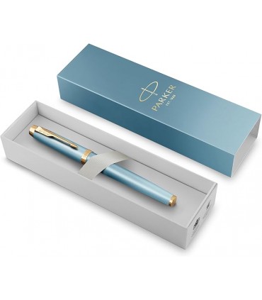 Penna PARKER STILO IM MONOCHROME RITUAL GREEN satinata metallizzata  CON PENNINO CONFEZIONATA IN ELEGANTE SCATOLA REGALO