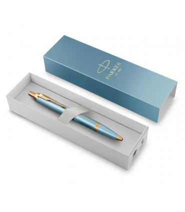 Penna PARKER Sfera IM MONOCHROME RITUAL GREEN finitura satinata metallizzata in CONFEZIONATA IN ELEGANTE SCATOLA REGALO