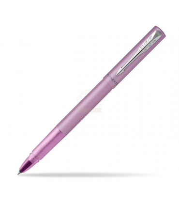 Penna PARKER roller vector xl lilla finitura metallizzata CONFEZIONATA IN ELEGANTE SCATOLA REGALO