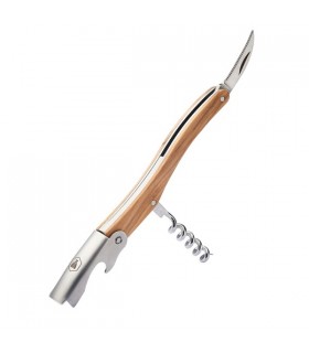 Cavatappi Laguiole Manico Oliva confezionato in elegante scatola da regal