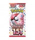 CARTE COLLEZIONABILI POKEMON BOX 151 CONF. DA 20 BUSTINE CON 7 CARTE BOX COREANO