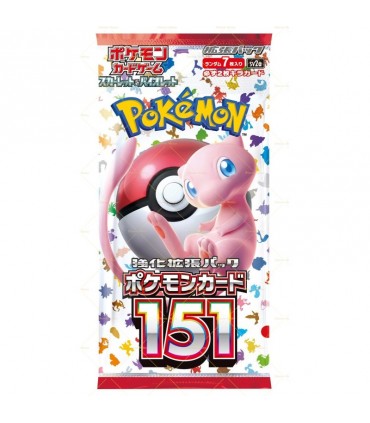 CARTE COLLEZIONABILI POKEMON BOX 151 CONF. DA 20 BUSTINE CON 7 CARTE BOX COREANO