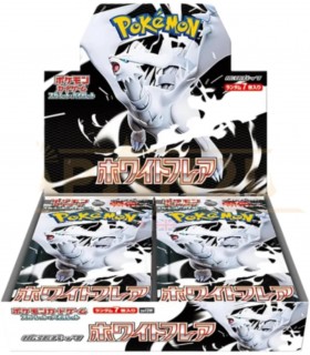 CARTE COLLEZIONABILI POKEMON WHITE FLARE CONF. DA 20 Bustine CON 7 CARTE BOX GIAPPONESE