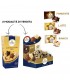 ferrero rocher stars T10x18 ASTUCCI (totale 180praline)in 3 gusti:fondente-latte-bianco
