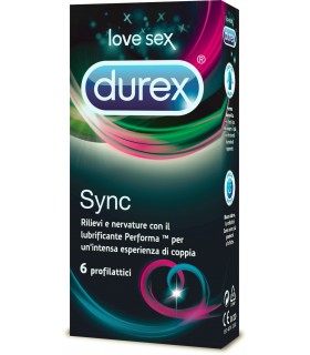 Durex Sync   da 6 pz. (piacere reciproco)
