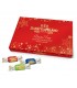 CONFEZIONE REGALO NATALE BARATTI&MILANO CON PRALINE DI CIOCCOLATO AL LATTE ASSORTITE DA 230G.