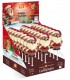 LECCA LECCA SANTA CLAUS H 8X5 CM  CIOCCOLATO AL LATTE BELFINE DA 25g EXPO 24 PZ.