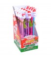 CARAMELLA GIOCATTOLO BABBO NATALE TOYS CON LUCE ALTEZZA 31CM GUSTI ASSORTITI TUTTI FRUTTI ESPOSITORE DA 12 PZ.