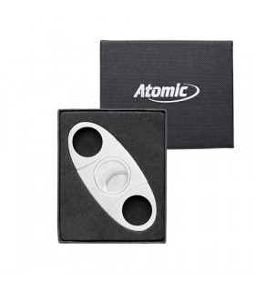 TAGLIASIGARI ATOMIC LAMA IN ACCIAIO INOX IN ELEGANTE SCATOLA DI COLORE NERO